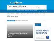 Tablet Screenshot of elmundodecordoba.com